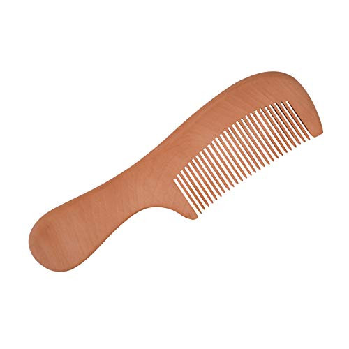 Fine wooden comb CWood Comb for Hair ?Handmade Natural Wooden Combs with Anti-static  and  No Snag ?Handle with fine teeth?Handmade Natural Wooden Combs with Anti-static  and  No Snag
