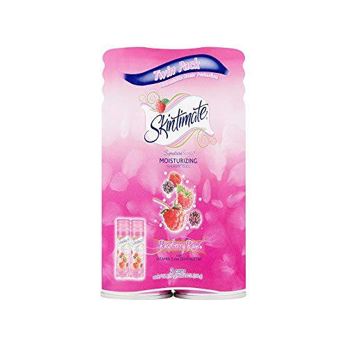 Skintimate Shave Gel Moisturizing Raspberry 7 Ounce 207ml 2 Pack