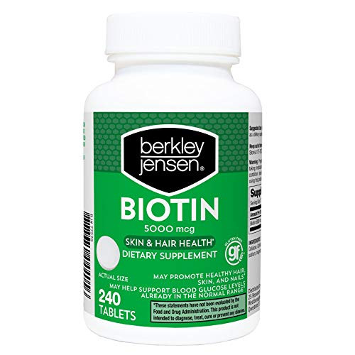 Berkley Jensen 5000mg Biotin 240 ct.