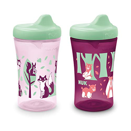 NUK Hide n Seek Hard Spout Sippy Cup 10 oz 2 Pack 9 plus  Months