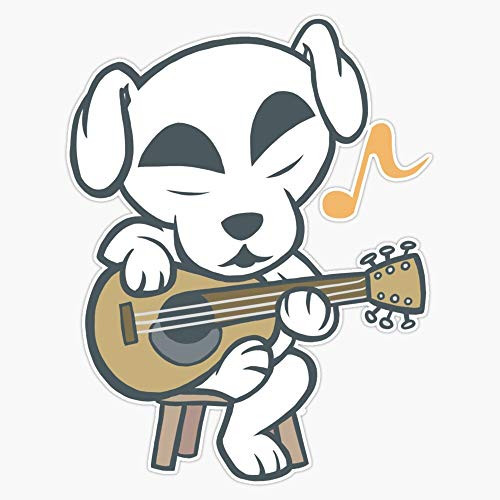 K.K. Slider Sticker Acoustic Vinyl Waterproof Sticker Decal Car Laptop Wall Window Bumper Sticker 5inch