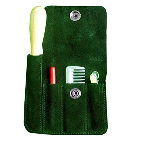 Intrepid International Braiding Kit for Horses Small Hunter Green