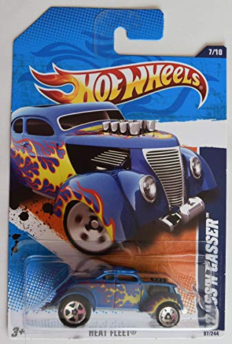 Hot Wheels Heat Fleet 710 Blue PASSN Gasser 97244