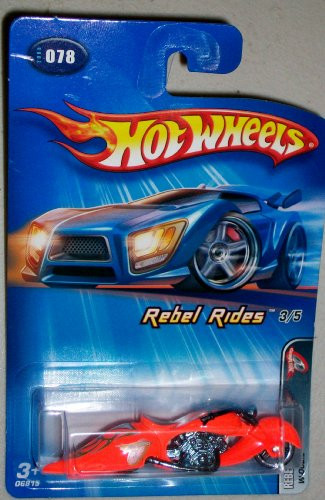 Hot Wheels 2005 Rebel Rides W-Oozie Motorcycle 78 078 35