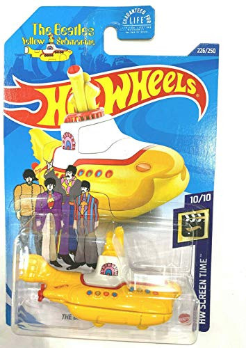 Hotwheels 2020 Treasure Hunt N Case The Beatles Yellow Submarine 226250