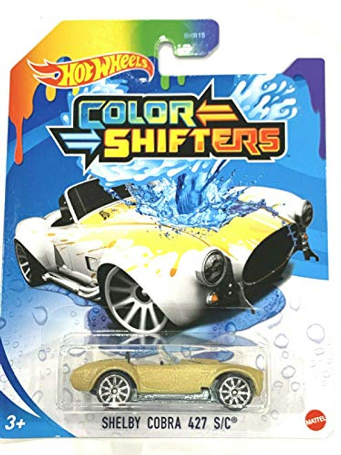 DieCast Hotwheels Color Shifters Shelby Cobra 427 SC GoldWhite DieCast Hotwheels Color Shifters Shelby Cobra 427 SC GoldWhite