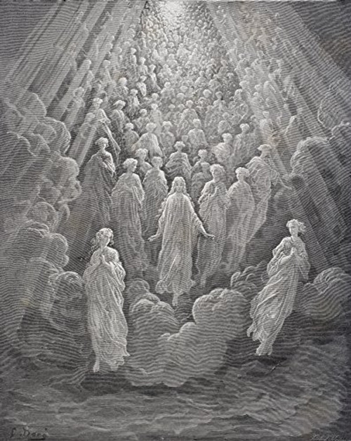 Posterazzi Paradiso By Dante Alighieri Canto V Lines 99 And 100 Poster Print by by Gustave Dore 1832-1883 French Artist And Illustrator 13 x 16 Posterazzi Paradiso By Dante Alighieri Canto V Lines 99 And 100 Poster Print by by Gustave Dore 1832-1883 French Artist And Illustrator 13 x 16