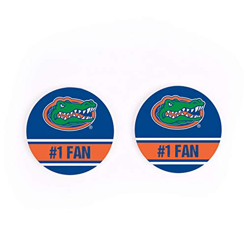 1 Fan University of Florida NCAA Collegiate Team 4 x 4 Absorbent Ceramic Coasters Pack of 4