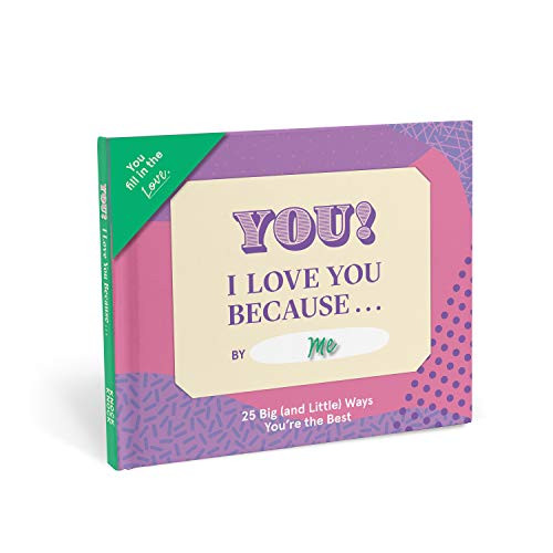 Knock Knock I Love You Because 
 Fill in the Love Because Book Fill-in-the-Blank Gift Journal 5 x 5.75-Inches Knock Knock I Love You Because 
 Fill in the Love Because Book Fill-in-the-Blank Gift Journal 5 x 5.75-Inches