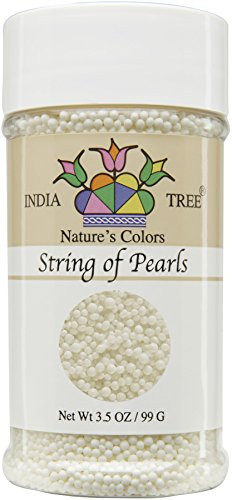 India Tree Decoratifs String of Pearls 3.5-Ounce Pack of 4