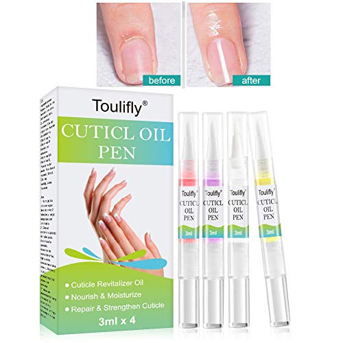 Cuticle Oil Pen Cuticle Revitalizer Oil Nail Nutrition Oil Pen Nail Oil Treatment Manicure Tools Soften Pen Cuticle  and  Nail Strengthener 4PC Cuticle Oil Pen Cuticle Revitalizer Oil Nail Nutrition Oil Pen Nail Oil Treatment Manicure Tools Soften Pen Cuticle  and  Nail Strengthener 4PC