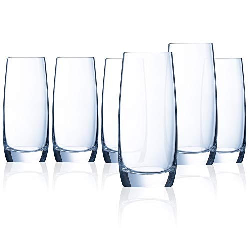 Chef&Sommelier L9238 Chef & Sommelier Domaine 16 Ounce Cooler Glass, Set of 6 16 oz Clear