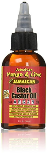 Jamaican Mango  and  Lime Black Castor Oil Argan 2 Fl Oz