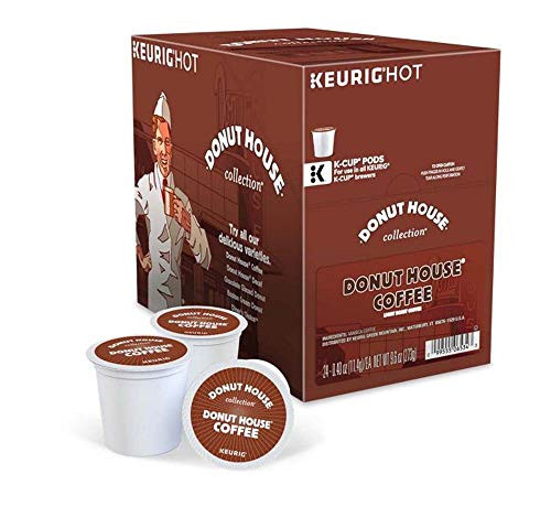 Keurig Coffee Pods K-Cups 16  18  22  24 Count Capsules ALL BRANDS  FLAVORS 24 Pods Donut House - Donut House