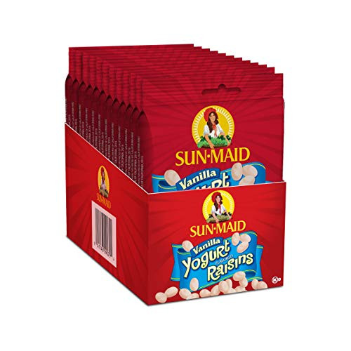 Sun-Maid Vanilla Yogurt Raisins 1.5 OZ 12 CT