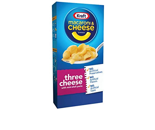 Kraft Macaroni  and  Cheese with Three Cheese Sauce 7.25 oz