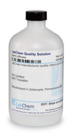 LabChem LC246401 Sodium Hypochlorite Solution 2-3 percent WV 500 mL Volume