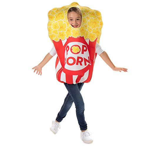 Movie Theatre Popcorn Childrens Halloween Costume - Funny Food Kids Outfit YM