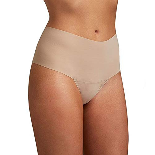 Hanky Panky Breathe High-Waist Thong M Taupe