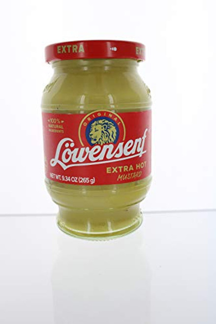 Lowensenf Mustard German Xhot 9.30 oz Lowensenf Mustard German Xhot 9.30 oz