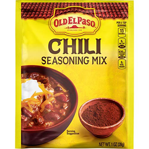 Old El Paso Chili Seasoning Mix 1 oz Packet Old El Paso Chili Seasoning Mix 1 oz Packet