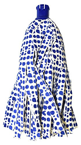 Everclean Cone Wringer Mop Refill for Cone Wringer Mop 7140 BlueWhite 7141 C