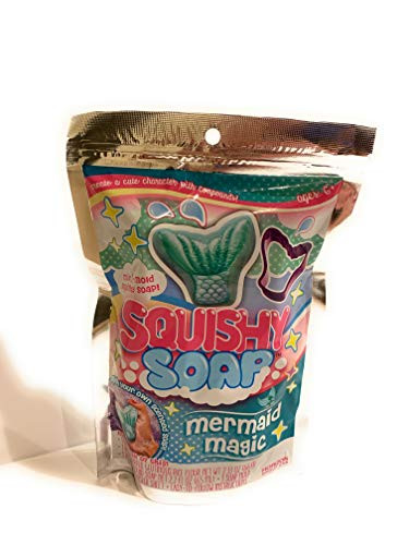 Squishy Soap Mix  and  Mold Tropical Paradise Turquoise Mermaid