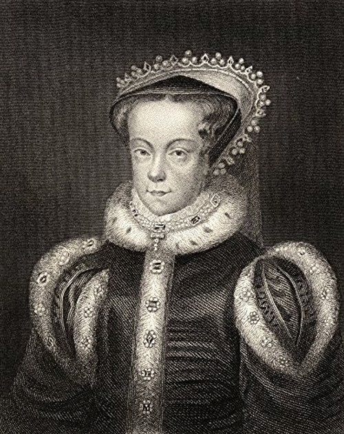 Posterazzi Queen Of Scots 1542-1587. Also Mary Stuart Daughter Of James V King Of Scotland.19Th Century Poster Print 13 x 17