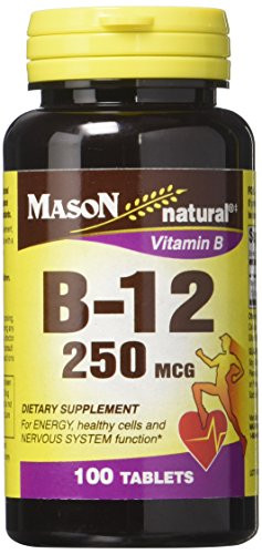 Mason Vitamins Mason B 12 250mcg Tablets
