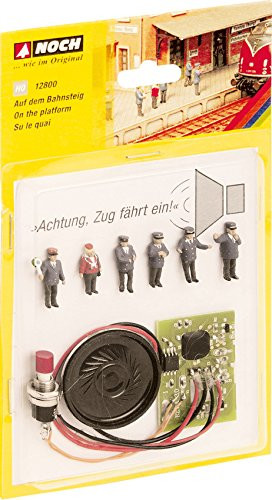 Noch 12800 On The Platform WSound H0 Scale Model Kit