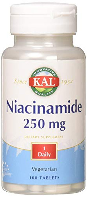 Kal 250 Mg Niacinamide Tablets 100 Count Kal 250 Mg Niacinamide Tablets 100 Count