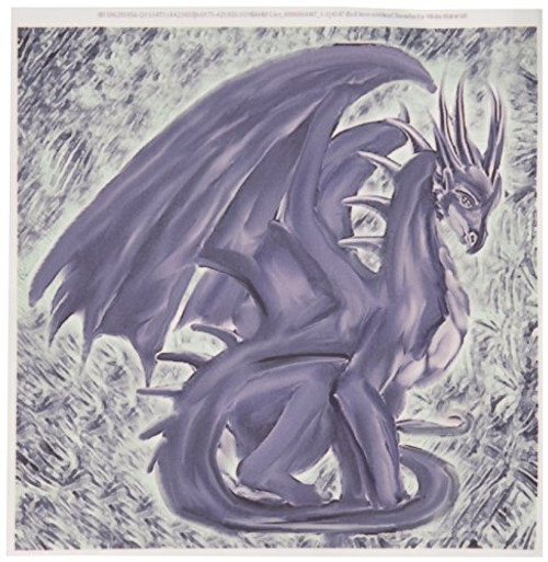 3dRose LLC Night Dragon 8 by 8-Inch Iron on Heat Transfer for White Material 3dRose LLC Night Dragon 8 by 8-Inch Iron on Heat Transfer for White Material