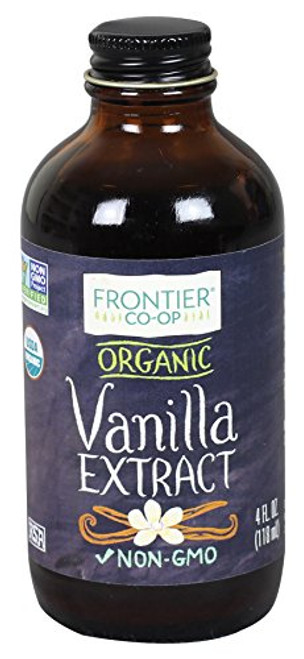 Frontier Organic Vanilla Extract 4 Ounce