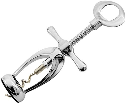 Fackelmann 49745 7, 5" of chrome plate Corkscrew, Silver