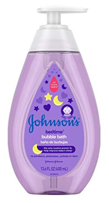 Johnsons Baby Bedtime Bubble Bath 13.6 Ounce 400ml 2 Pack
