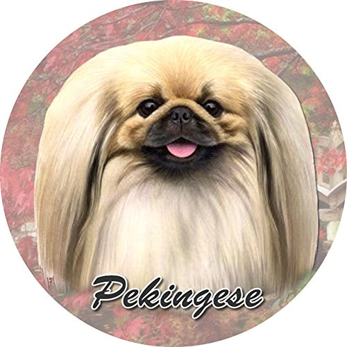 E and S Pets Pekingese Coaster 3inch x 3inch