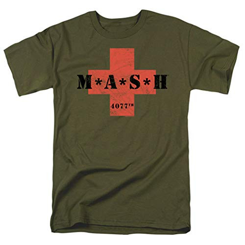 Popfunk Mash Cross T Shirt  and  Exclusive Stickers Medium Military Green
