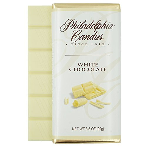 Philadelphia Candies White Chocolate Bar 3.5-Ounce Package