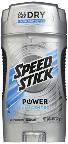 Speed Stick Power Solid AP Deodorant Unscented 3 Oz. Pack of 2