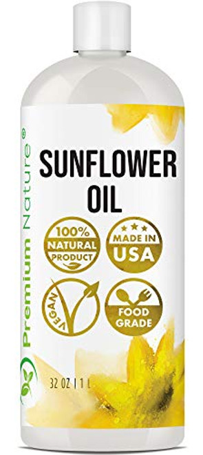 Sunflower Oil Cold Pressed - Sunflower Seed Oil Unrefined Sun Flower Oil Face Hair Skin Body Sunflower Essential Oil Pure Unrefined Sunflower Oil for Massage Oil Sunflower Vitamin E Oil Sunflower Oil Cold Pressed - Sunflower Seed Oil Unrefined Sun Flower Oil Face Hair Skin Body Sunflower Essential Oil Pure Unrefined Sunflower Oil for Massage Oil Sunflower Vitamin E Oil