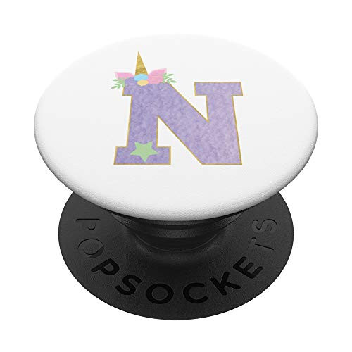 MARBLE UNICORN phoneS GRIP MONOGRAM LETTER N INITIAL N PopSockets Grip and Stand for Phones and Tablets MARBLE UNICORN phoneS GRIP MONOGRAM LETTER N INITIAL N PopSockets Grip and Stand for Phones and Tablets