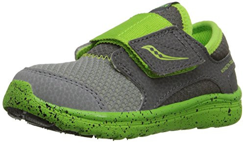 Saucony Baby Kineta AC Running Shoe Toddler GreyGreen 4 M US Toddler