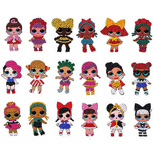18PCS Diamond Painting Stickers Kits for Kids Diamond Art Sticker Paint with Diamonds 5D Gem Painting Kits by Numbers for Adults Mosaic Stickers DIY Handmade Art Craft as a Gift for Children 18PCS Diamond Painting Stickers Kits for Kids Diamond Art Sticker Paint with Diamonds 5D Gem Painting Kits by Numbers for Adults Mosaic Stickers DIY Handmade Art Craft as a Gift for Children