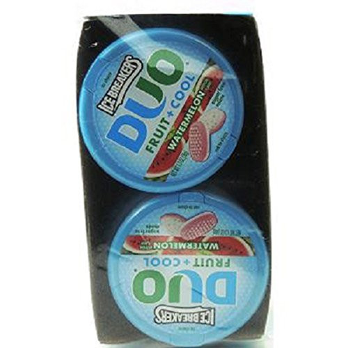 Product Of Ice Breakers Duo Mints Watermelon - Can Count 8 1.3 oz - Mints  Grab Varieties  and  Flavors