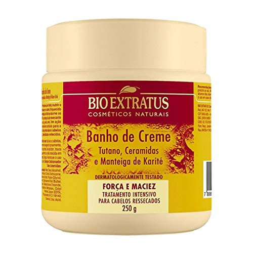 Linha Tutano Forca e Maciez Bio Extratus - Banho de Creme 250 Gr - Bio Extratus Marrow Strength and Softness Collection - Moisturizing Cream Net 8.88 Oz