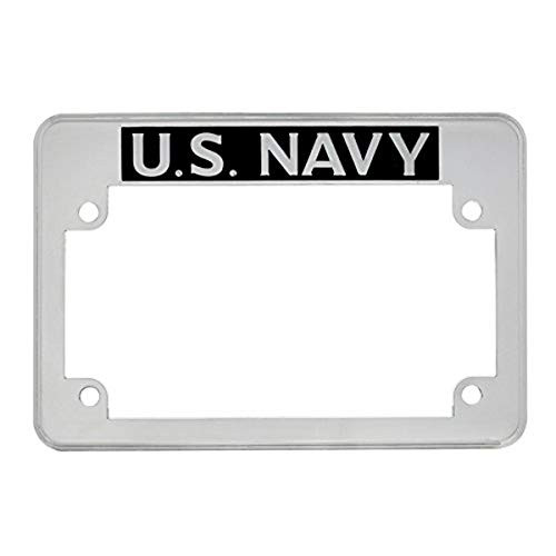 United Pacific 50085inchU.S. Navy Motorcycle License Plate Frame