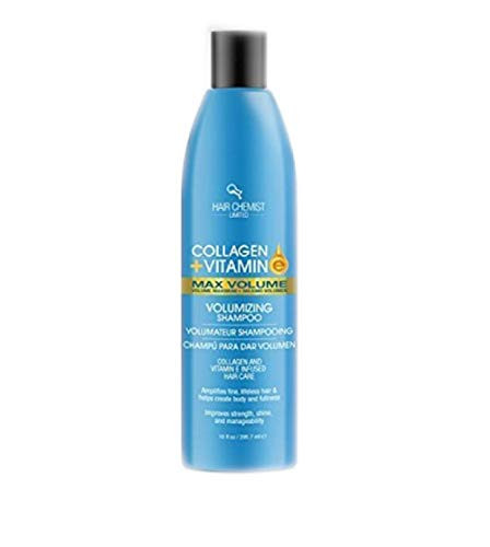 Hair Chemist Collagen and Vitamin E Max Volume Shampoo 10 ounce 2-Pack