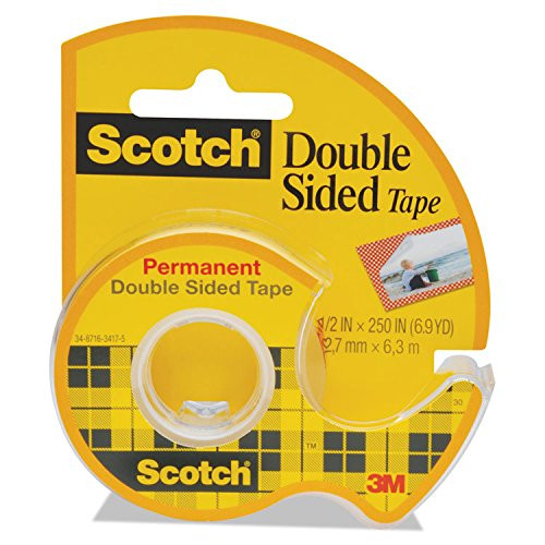 MMM136 - Scotch 665 Double-Sided Office Tape wHand Dispenser by Scotch