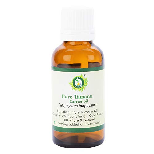 Tamanu Oil Calophyllum Inophyllum For Hair For Skin Unrefined For Body For Face 100 percent Pure Natural Cold Pressed 30ml 1.01oz By R V Essential Tamanu Oil Calophyllum Inophyllum For Hair For Skin Unrefined For Body For Face 100 percent Pure Natural Cold Pressed 30ml 1.01oz By R V Essential