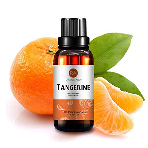 Tangerine Essential Oil 30ML 100 percent Pure Natural Organic Aromatherapy Tangerine Oil for Diffuser Massage Skin Care Yoga Sleep